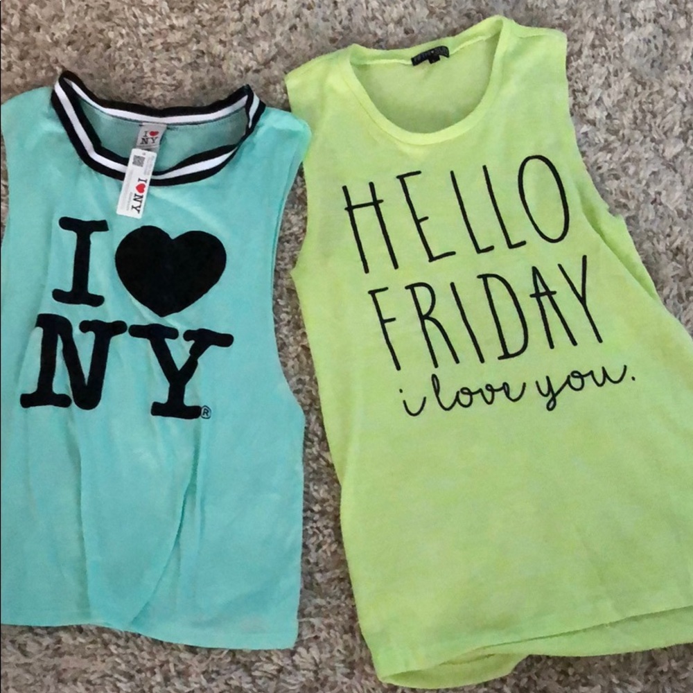 Grafting Tank Tops L and M